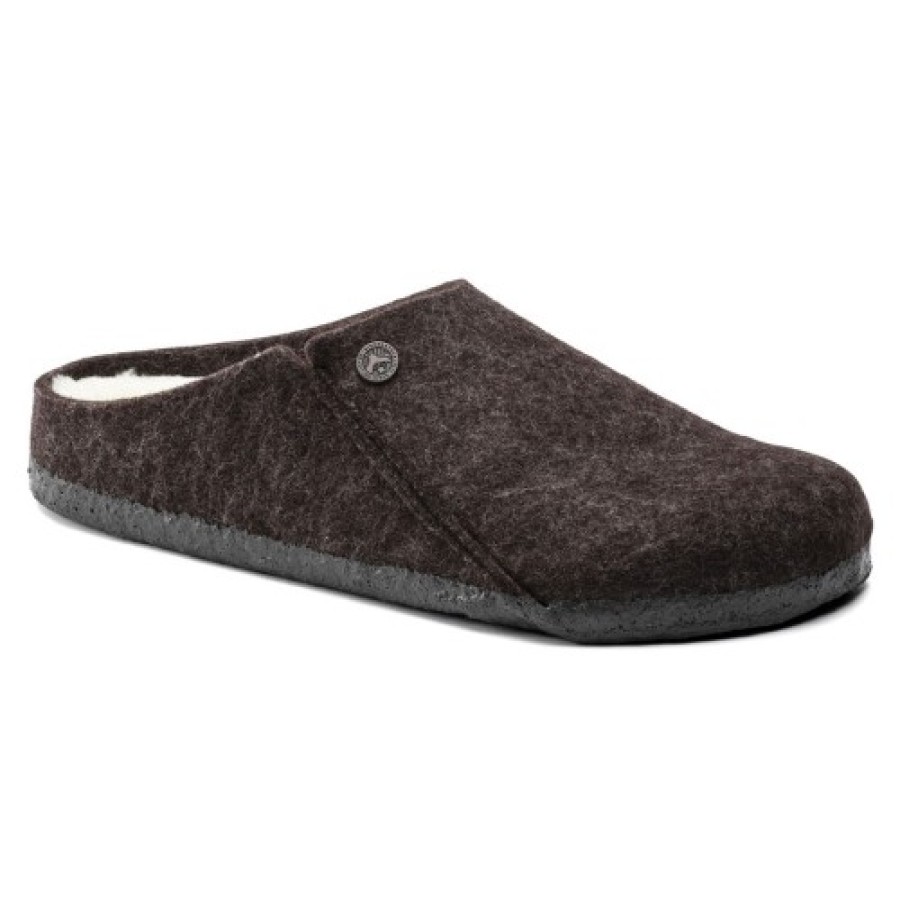 Women'S Birkenstock Women'S New Arrivals | Birkenstock Women'S Zermatt Shearling In Mocha Wool/Natural Shearling