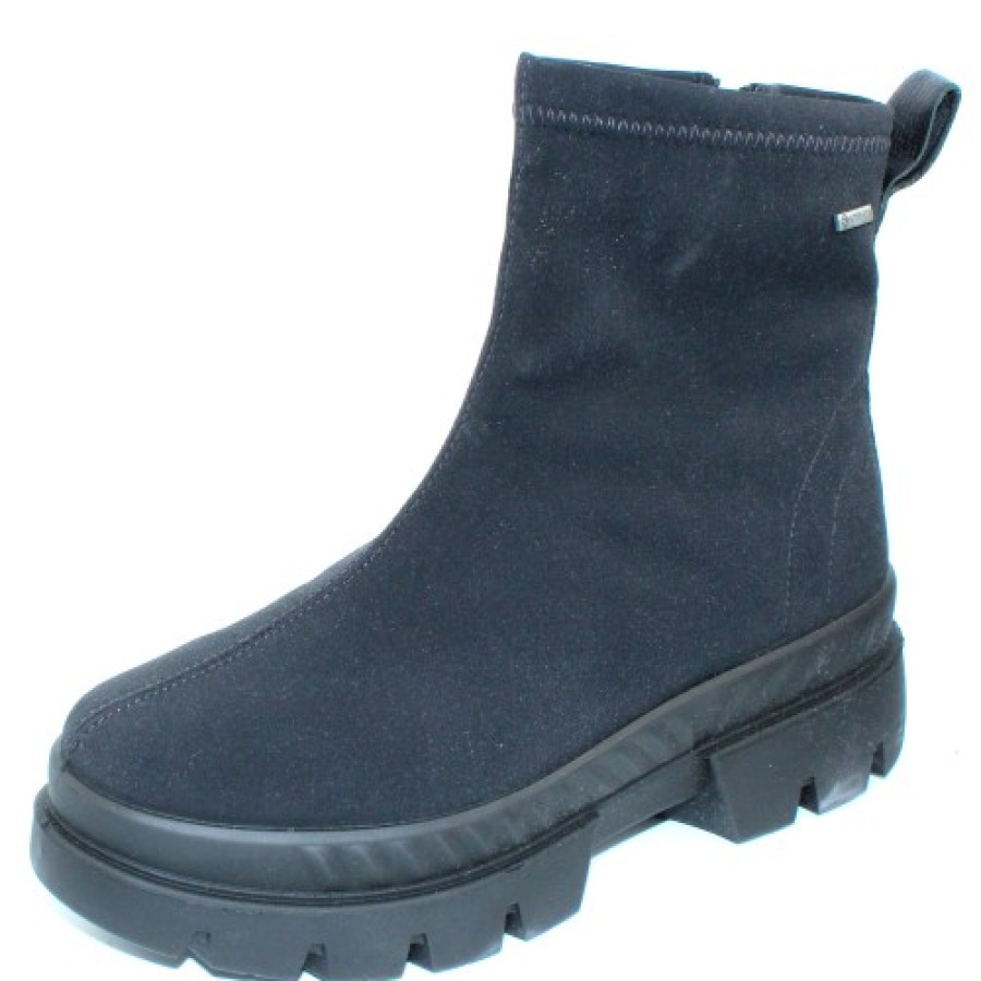 Women'S Ara Snow Boots | Ara Women'S Montvale In Black Hydro Fabric