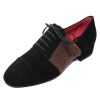 Women'S Pas De Rouge Flats | Pas De Rouge Women'S Daria 2479 In Black/Bronze Suede