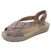 Women'S Toni Pons Wedges | Toni Pons Women'S Elda-S In Iris Canvas