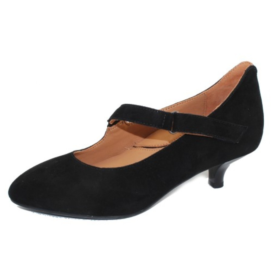 Women'S Lamour Des Pieds Pumps | Lamour Des Pieds Women'S Kavya In Black Kid Suede