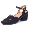 Women'S Yes Brand Shoes Heels | Yes Brand Shoes Women'S Camilla In Black Kid Suede