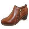 Women'S Pikolinos Shoe Booties | Pikolinos Women'S Llanes W7H-7563 In Brandy Calfskin Leather