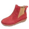 Women'S On Foot Wedges | On Foot Women'S 30503 In Rojo Red Suede