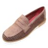 Women'S Pas De Rouge Mocs | Pas De Rouge Women'S Marta 2297 In Onice Tan Suede