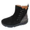 Women'S On Foot Mid Calf Boots | On Foot Women'S 29707 In Black Suede/Patent Leather