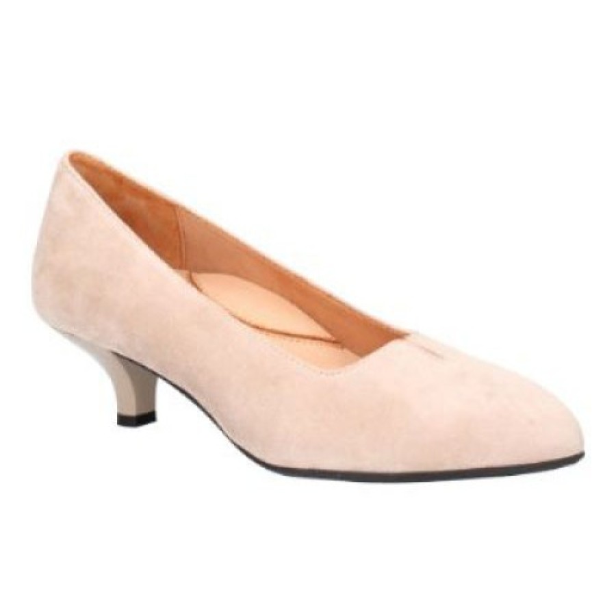 Women'S Lamour Des Pieds Pumps | Lamour Des Pieds Women'S Kavan In Taupe Kid Suede