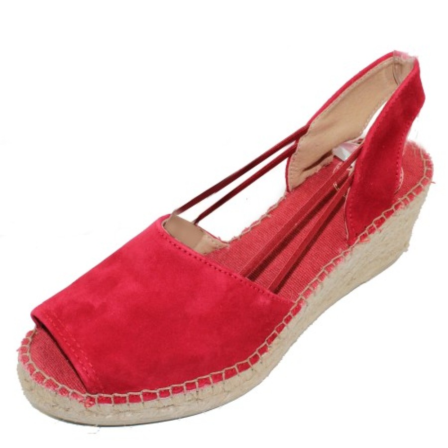 Women'S Toni Pons Platforms | Toni Pons Women'S Tibet-A In Red Fabric