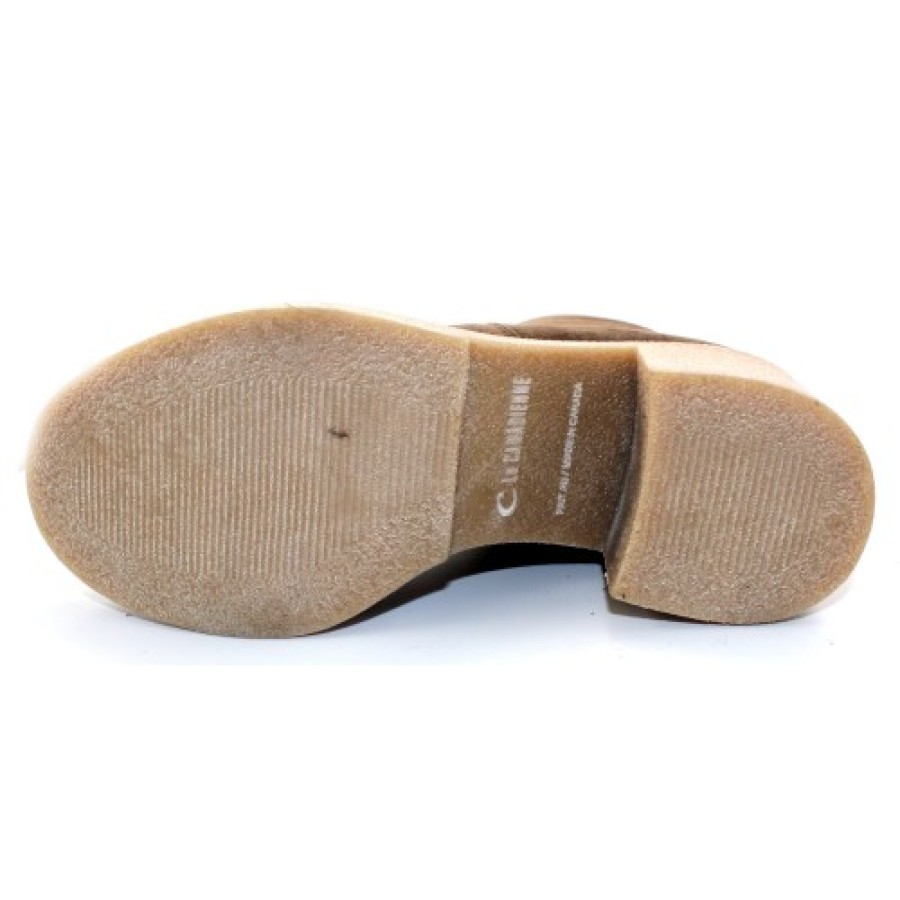 Women'S La Canadienne Waterproof | La Canadienne Women'S Zed In Stone Oiled Waterproof Suede