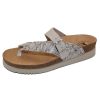 Women'S Mephisto Thongs & Toe Rings | Mephisto Women'S Helen Mix In Fog Ginkgo 36634/34