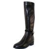 Women'S Valdini Boots & Booties | Valdini Women'S Becky Wp In Black Calfskin Leather