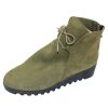 Women'S Arche Boots & Booties | Arche Women'S Lombye In Kika Nubuck - Forest Green