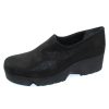 Women'S Thierry Rabotin Slip Ons | Thierry Rabotin Women'S Dreamy In Black Sparkle Stretch Suede