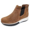 Women'S La Canadienne Pull Ons | La Canadienne Women'S Nikki In Walnut Oiled Waterproof Suede