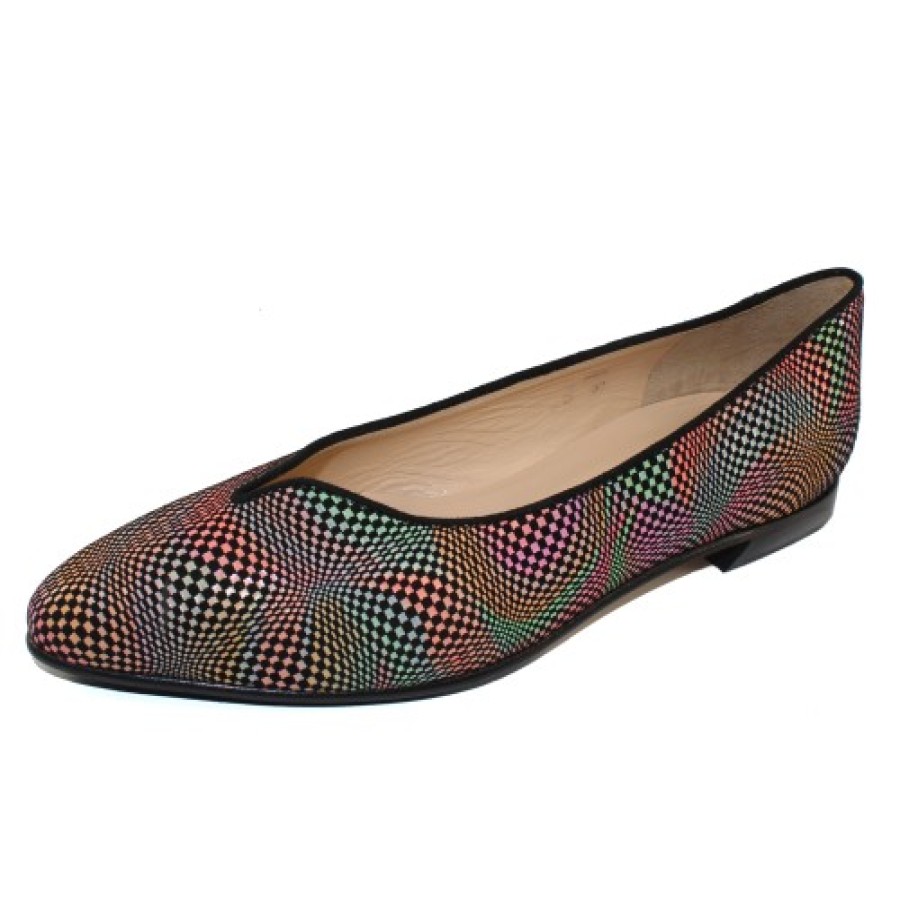 Women'S Brunate Slip Ons | Brunate Women'S 01N-10526 In Vasa Strobo Multi Irredescent Leather