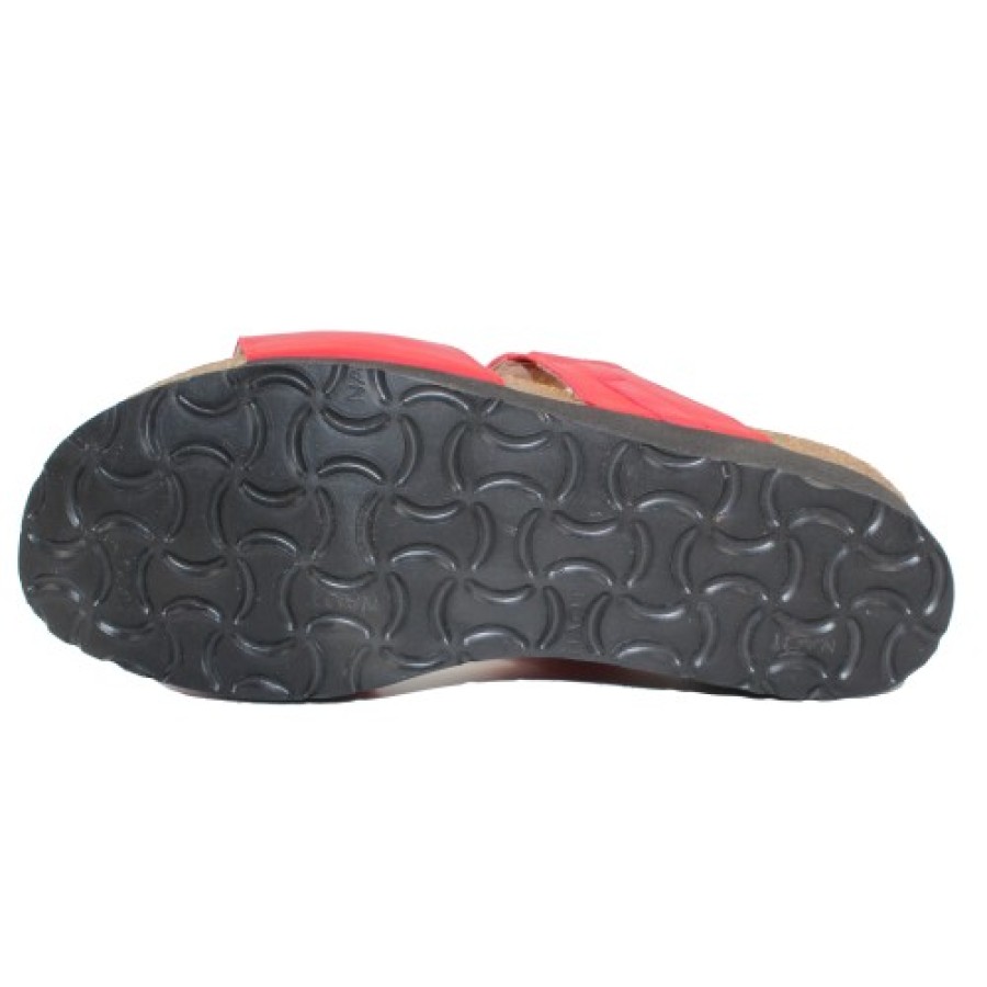 Women'S Naot Footbed | Naot Women'S Victoria In Kiss Red Leather