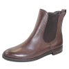 Women'S Paul Green Boots & Booties | Paul Green Women'S Mindy Bt In Moro Brown Leather