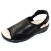 Women'S Mephisto Platforms | Mephisto Women'S Gisella Mobils In Black Bucksoft/Abril 6900/00