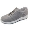 Women'S Mephisto Travel | Mephisto Women'S Rebeca Perf In Light Grey Bucksoft 6905N