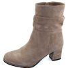 Women'S Lamour Des Pieds Boots & Booties | Lamour Des Pieds Women'S Pivar In Taupe Kid Suede