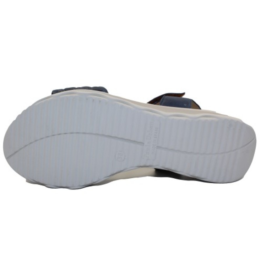 Women'S Paula Urban Athletic | Paula Urban Women'S 5-364 In Blue Quilted/Smooth Leather