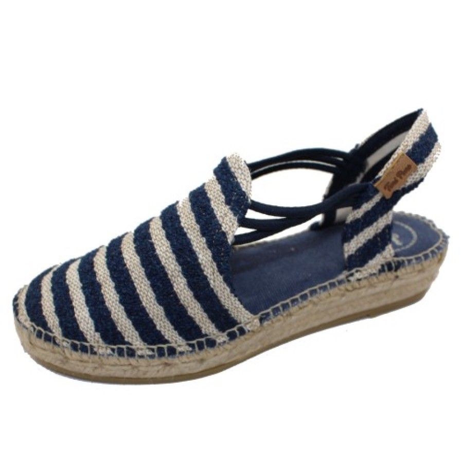 Women'S Toni Pons Platforms | Toni Pons Women'S Noa-Lp In Mari Navy Canvas