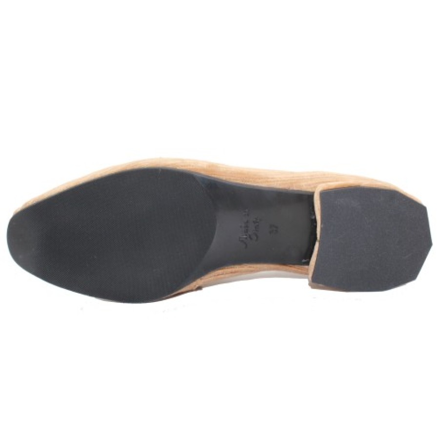 Women'S CC Made In Italy Slip Ons | Cc Made In Italy Women'S Atina In Tan Selva/Tdm Camoscio