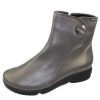 Women'S Mephisto Mid Calf Boots | Mephisto Women'S Raine In Grey Perlkid 10103