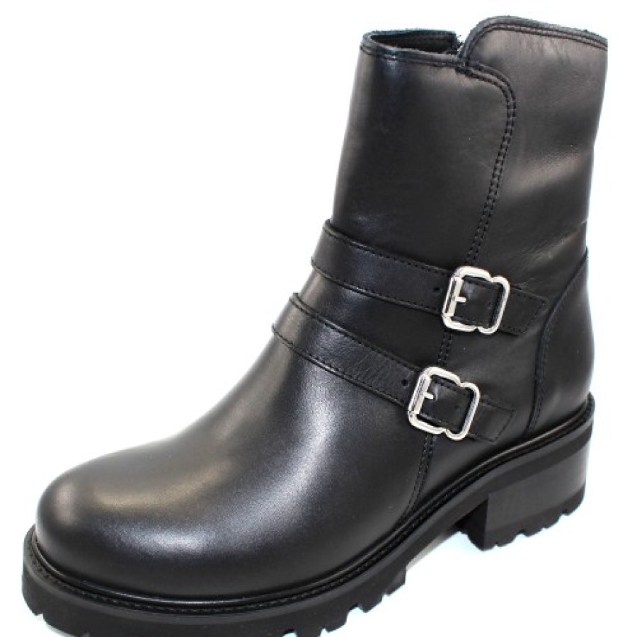 Women'S La Canadienne Waterproof | La Canadienne Women'S Carly In Black Waterproof Leather