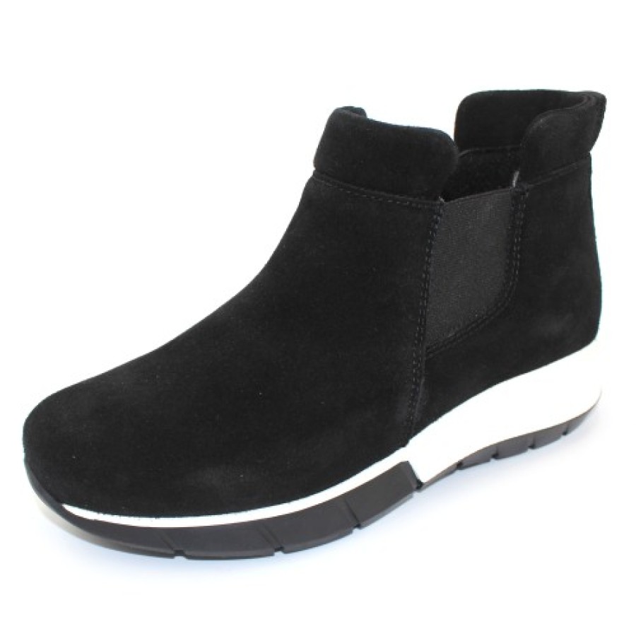 Women'S La Canadienne Boots & Booties | La Canadienne Women'S Nikki In Black Waterproof Suede