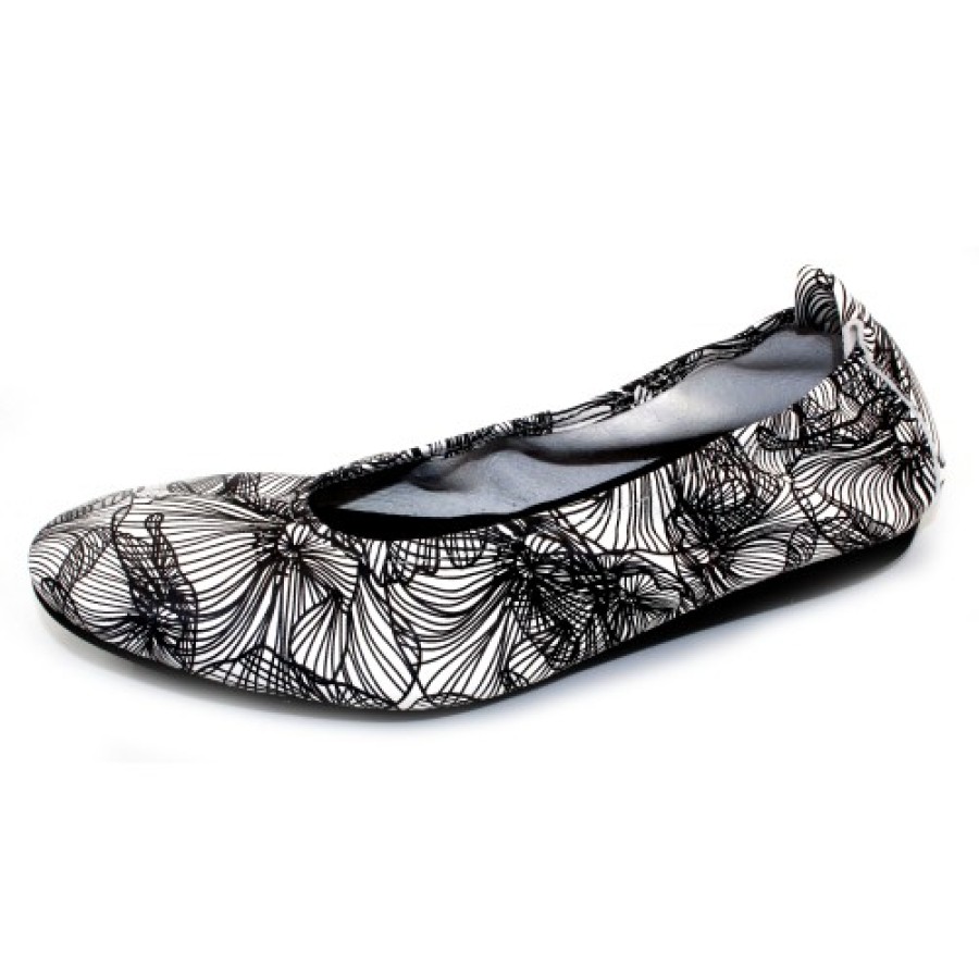 Women'S Arche Slip Ons | Arche Women'S Laius In Noir Liko Agneau Floral Leather