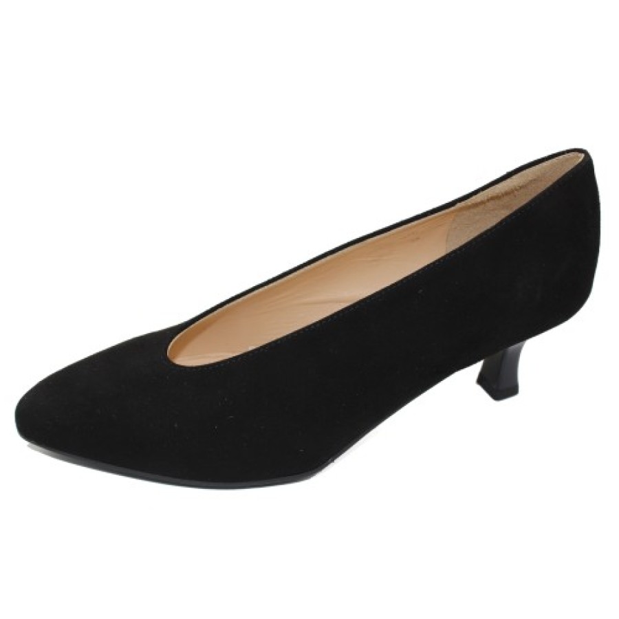 Women'S Brunate Pumps | Brunate Women'S Crisantemo In Black Suede