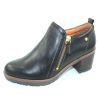 Women'S Pikolinos Boots & Booties | Pikolinos Women'S Llanes W7H-7563 In Black Calfskin Leather