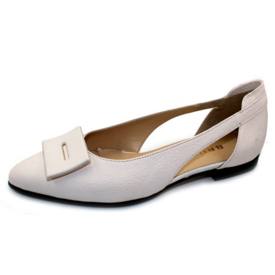 Women'S Brunate Heels | Brunate Women'S Maggia In Off White Grain Leather