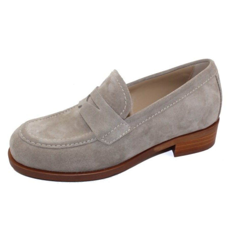 Women'S La Canadienne Slip Ons | La Canadienne Women'S Dominic In Pebble Suede