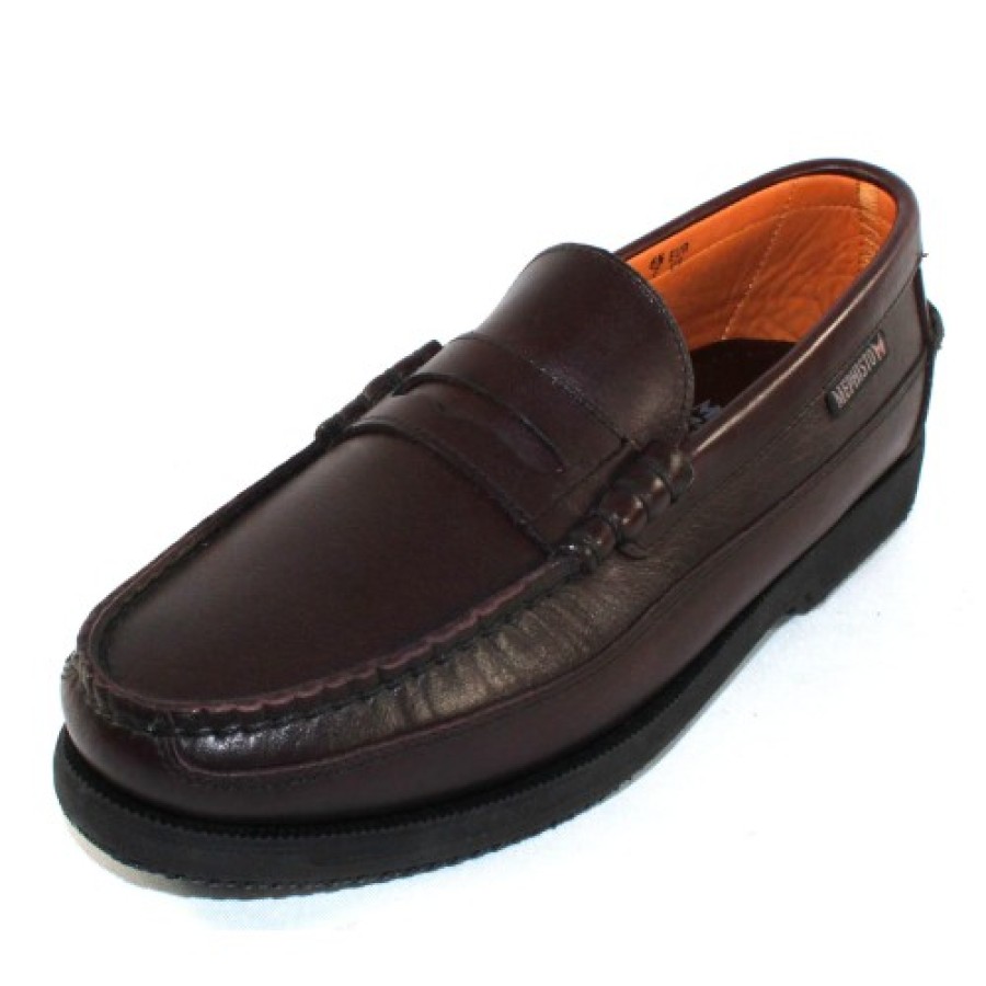 Men'S Mephisto Penny Loafers | Mephisto Men'S Cap Vert In Cordovan Smooth Leather 9070