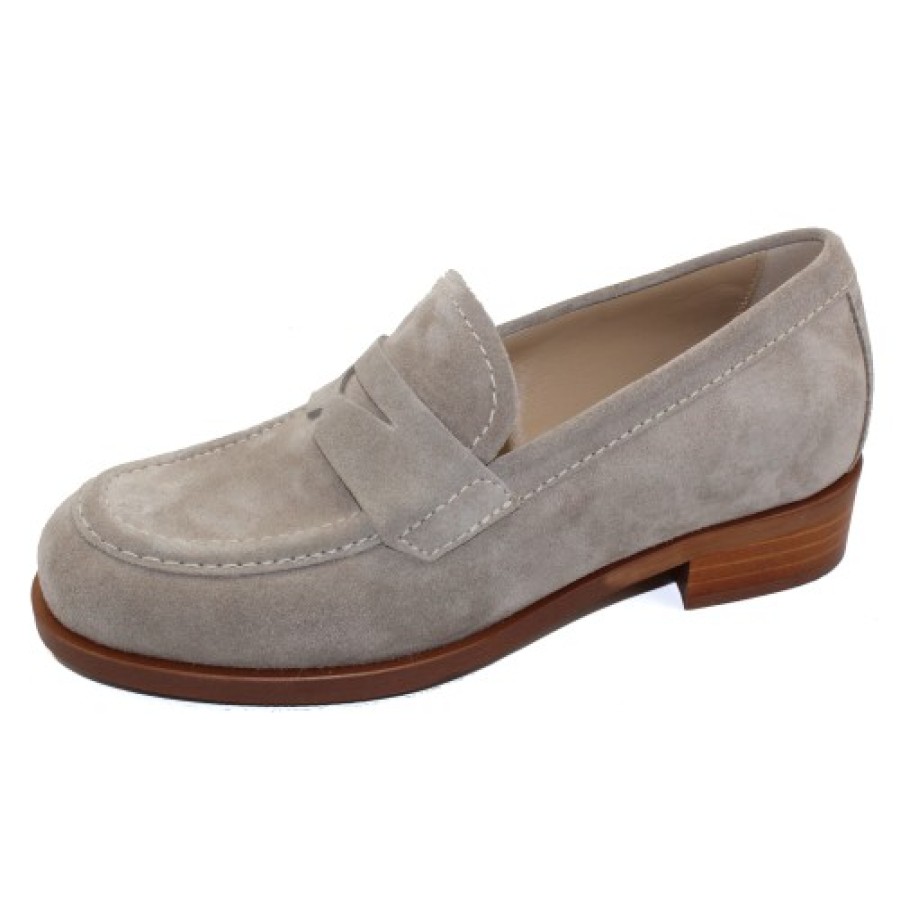 Women'S La Canadienne Mocs | La Canadienne Women'S Dominic In Pebble Suede