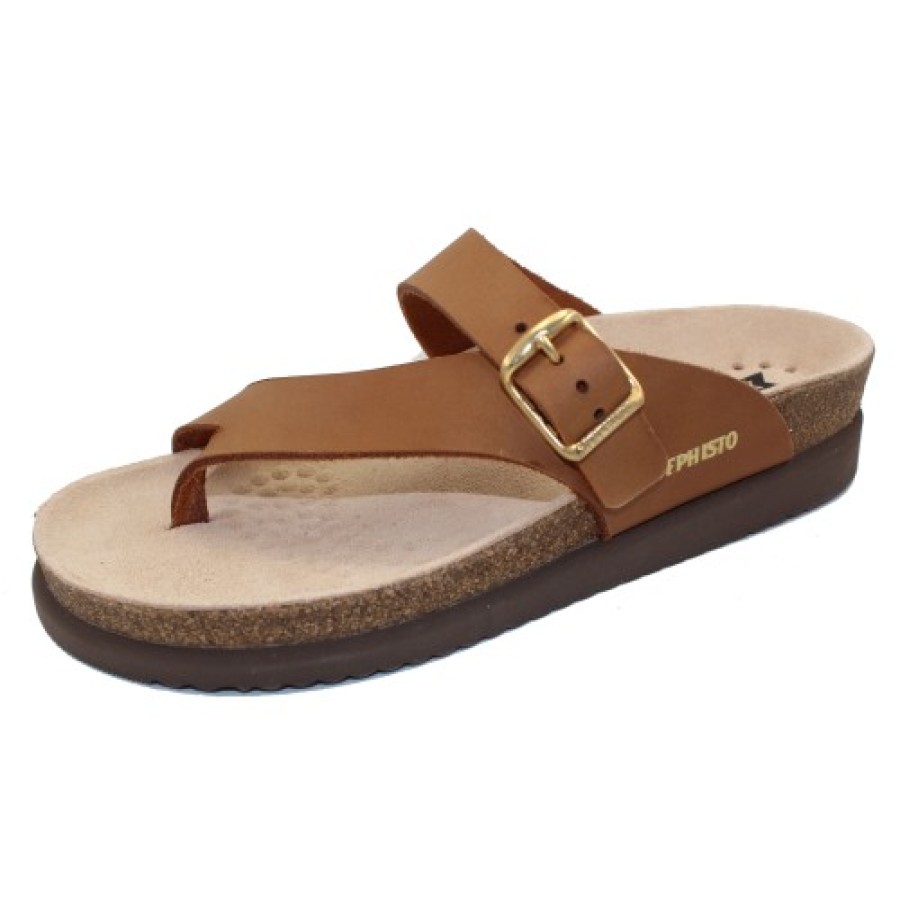 Women'S Mephisto Women'S New Arrivals | Mephisto Women'S Helen In Camel Scratch 3431N