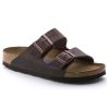 Men'S Birkenstock Travel | Birkenstock Men'S Arizona Soft Footbed In Havana Oiled Leather