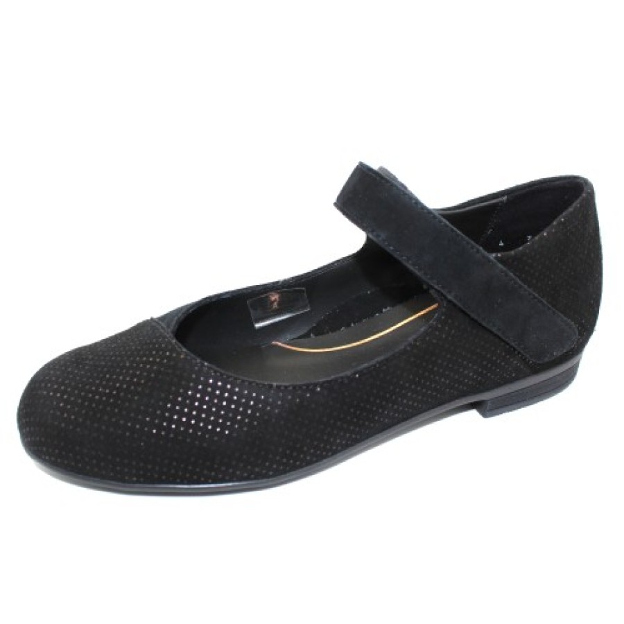 Women'S Ara Travel | Ara Women'S Sienna In Black Puntakid/Suede