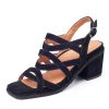 Women'S Yes Brand Shoes Platforms | Yes Brand Shoes Women'S Callie In Black Kid Suede