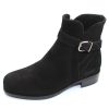 Women'S La Canadienne Warm Lining | La Canadienne Women'S Suri In Black Waterproof Suede