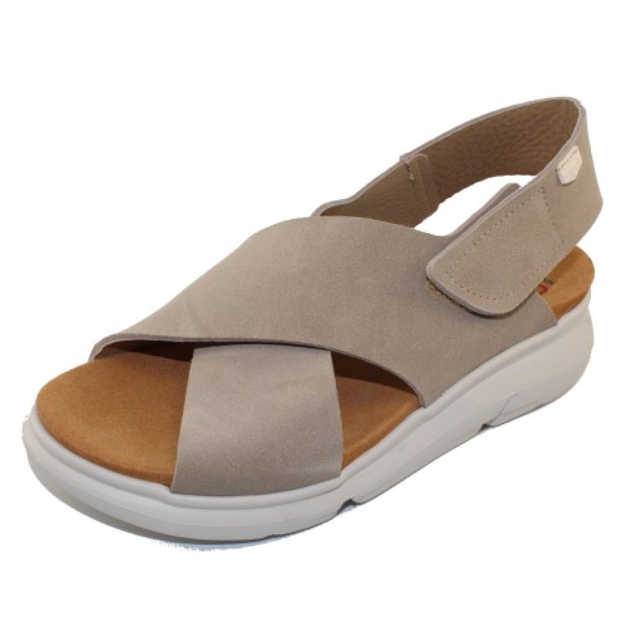 Women'S On Foot Wedges | On Foot Women'S 90005 In Bison Suede