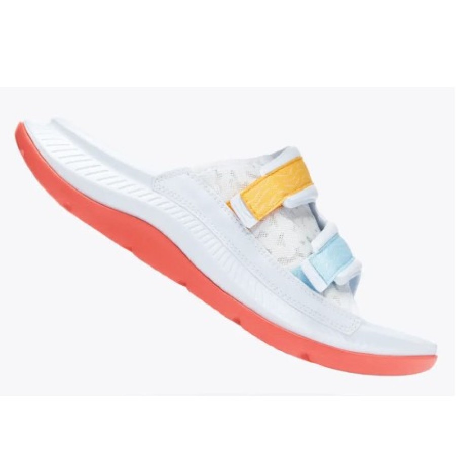 Women'S Hoka One One Wedges | Hoka One One Women'S Ora Luxe In White/Camellia