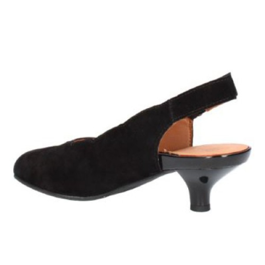 Women'S Lamour Des Pieds Pumps | Lamour Des Pieds Women'S Hulda In Black Kid Suede