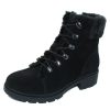 Women'S Valdini Boots & Booties | Valdini Women'S Yamila Wp In Black Waterproof Suede