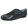 Women'S Thierry Rabotin Flats | Thierry Rabotin Women'S Gragas In Black Taffeta/Elastic