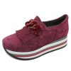 Women'S Softwaves Slip Ons | Softwaves Women'S Adaya 7.78.08W In Vino Velour Suede