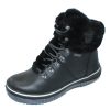 Women'S Pajar Snow Boots | Pajar Women'S Galat In Black Leather