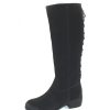 Women'S Salvia Boots & Booties | Salvia Women'S Gale In Black Vizalo Suede